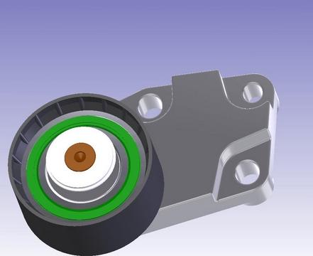 CORAM C822 - Tensioner Pulley, timing belt car-mod.net
