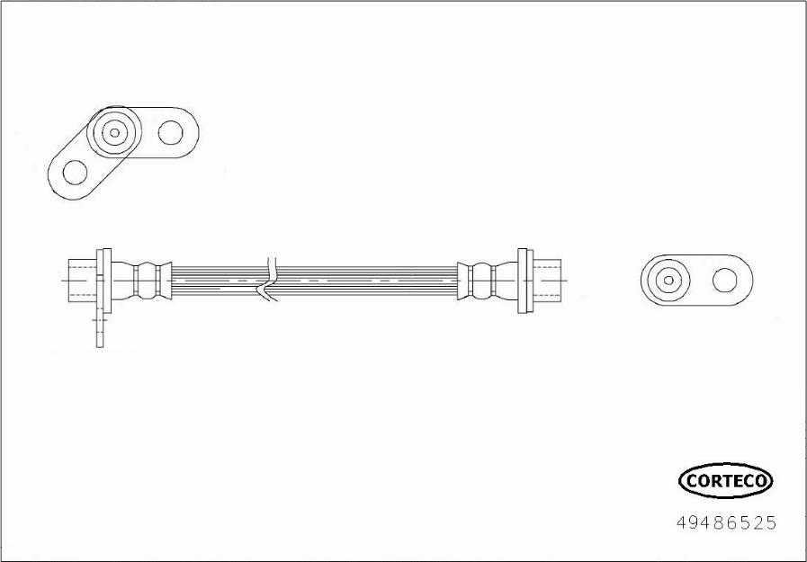 Corteco 49486525 - Brake Hose car-mod.net