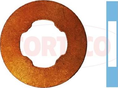 Corteco 49430609 - Seal, injector holder car-mod.net