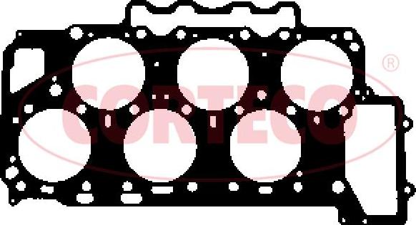 Corteco 415524P - Gasket, cylinder head car-mod.net