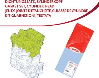 Corteco 83403694 - Gasket Set, cylinder head car-mod.net