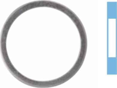 Corteco 005501S - Seal Ring, oil drain plug car-mod.net