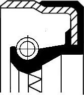 Corteco 01036481B - Shaft Seal, differential car-mod.net