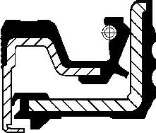 Corteco 01029128B - Shaft Seal, manual transmission car-mod.net