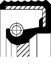 Corteco 12013046B - Shaft Seal, crankshaft car-mod.net
