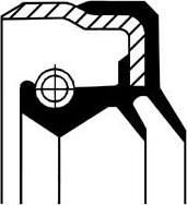 Corteco 49108480 - Shaft Seal, differential car-mod.net
