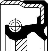 Corteco 49492213 - Shaft Seal, differential car-mod.net