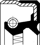 Corteco 12015263B - Shaft Seal, manual transmission car-mod.net