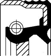 Corteco 01029803B - Shaft Seal, differential car-mod.net