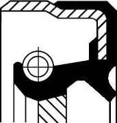 Corteco 01036282B - Shaft Seal, transfer case car-mod.net