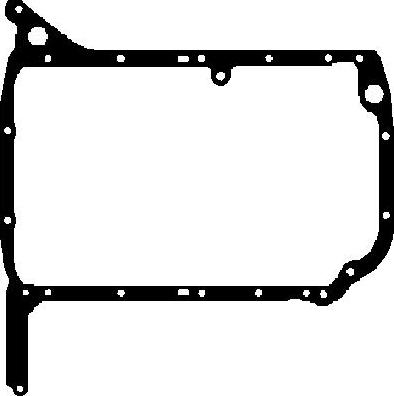 Corteco 028167P - Gasket, oil sump car-mod.net