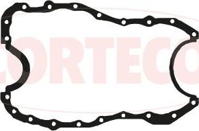 Corteco 028121P - Gasket, oil sump car-mod.net