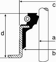 Corteco 19026652 - Seal Ring, valve stem car-mod.net