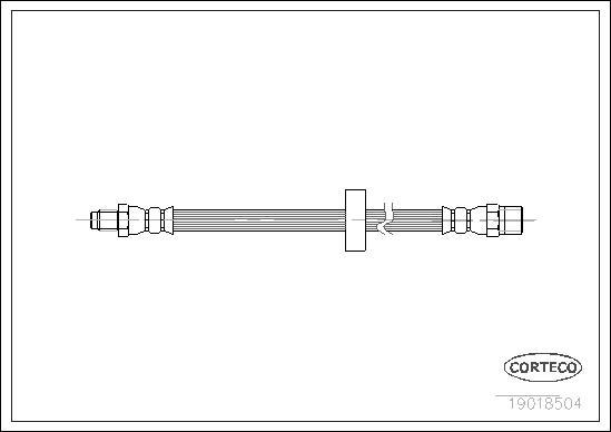 Corteco 19018504 - Brake Hose car-mod.net
