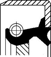 Corteco 19034985B - Shaft Seal, manual transmission car-mod.net