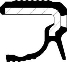 Corteco 19035978B - Shaft Seal, crankshaft car-mod.net