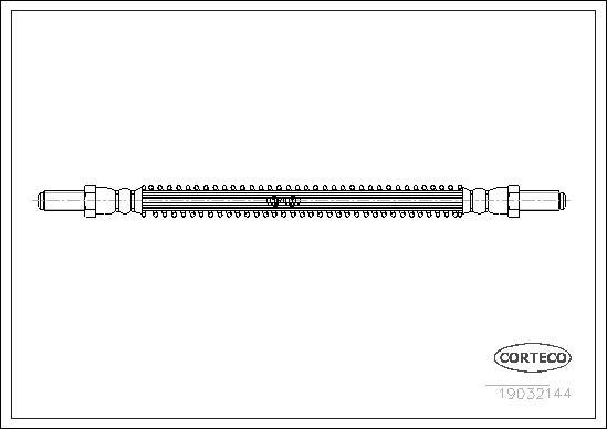 Corteco 19032144 - Brake Hose car-mod.net