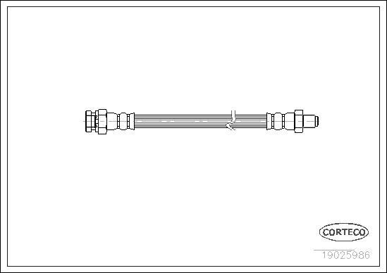 Corteco 19025986 - Brake Hose car-mod.net