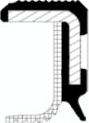 Corteco 20034028B - Shaft Seal, crankshaft car-mod.net