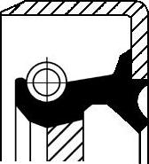 Corteco 12015253B - Shaft Seal, manual transmission car-mod.net