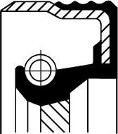 Corteco 12013757B - Shaft Seal, crankshaft car-mod.net