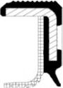 Corteco 20026413B - Shaft Seal, crankshaft car-mod.net