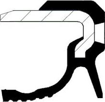 Corteco 20036454B - Shaft Seal, crankshaft car-mod.net