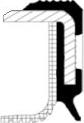 Corteco 20029785B - Shaft Seal, crankshaft car-mod.net