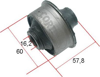 Corteco 21652944 - Bush of Control / Trailing Arm car-mod.net