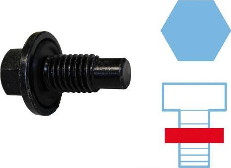 Corteco 220129S - Sealing Plug, oil sump car-mod.net
