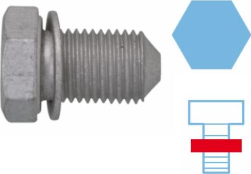 Corteco 220125S - Sealing Plug, oil sump car-mod.net