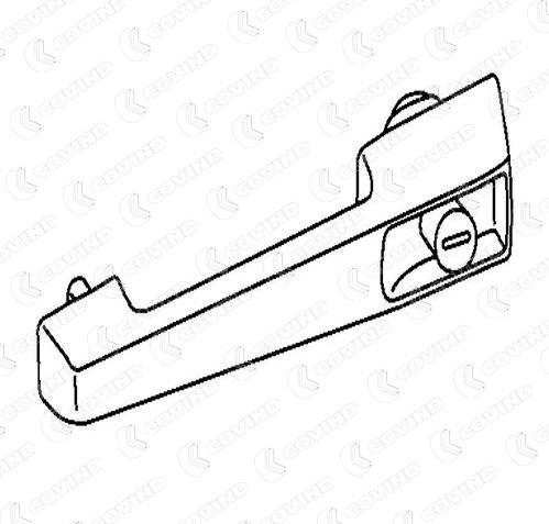 Covind 381/196 - Door Handle car-mod.net