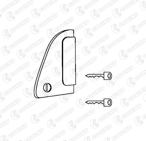 Covind CF0195 - Door Handle car-mod.net