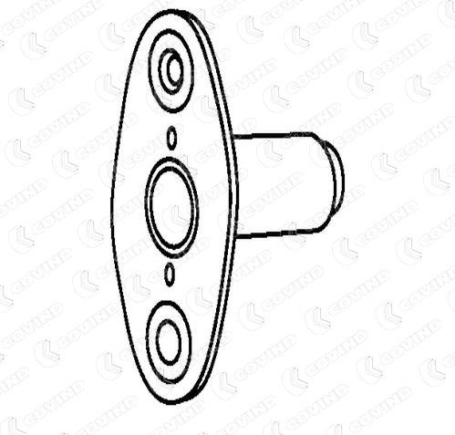 CARRO 074307823 - Guide, locking knob, pin car-mod.net