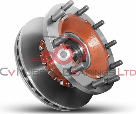 CV Hubs & Bearings DAF00006FK - Wheel Hub car-mod.net
