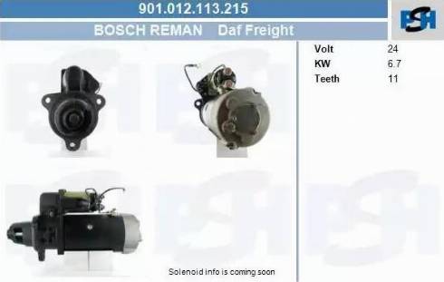 PSH 901.012.113.215 - Starter car-mod.net