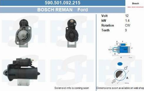 PSH 590.501.092.215 - Starter car-mod.net