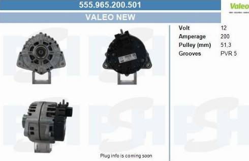 PSH 555.965.200.501 - Alternator car-mod.net