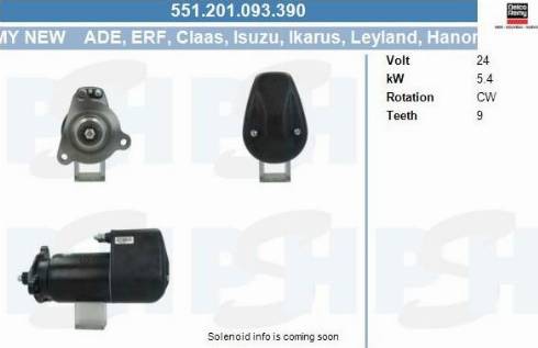 PSH 551.201.093.390 - Starter car-mod.net
