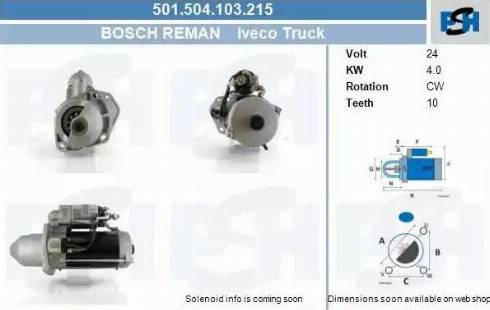 PSH 501.504.103.215 - Starter car-mod.net