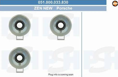 PSH 051.000.033.830 - Pulley, alternator, freewheel clutch car-mod.net