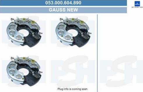PSH 053.000.604.890 - Rectifier, alternator car-mod.net