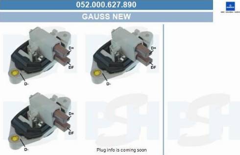 PSH 052.000.627.890 - Voltage regulator, alternator car-mod.net