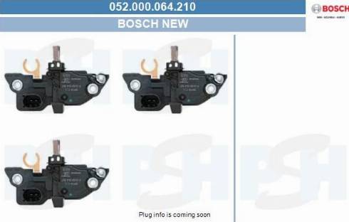 PSH 052.000.064.210 - Voltage regulator, alternator car-mod.net
