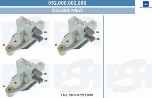 PSH 052.000.002.890 - Voltage regulator, alternator car-mod.net
