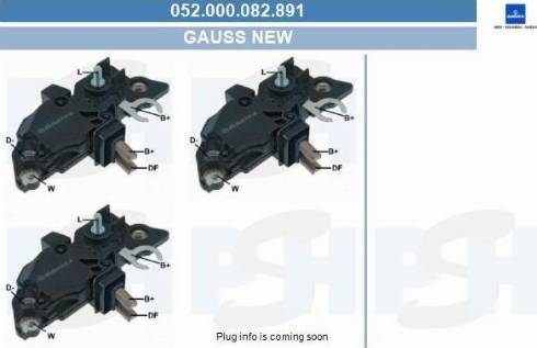 PSH 052.000.082.891 - Voltage regulator, alternator car-mod.net
