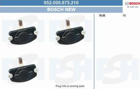 PSH 052.000.075.210 - Voltage regulator, alternator car-mod.net