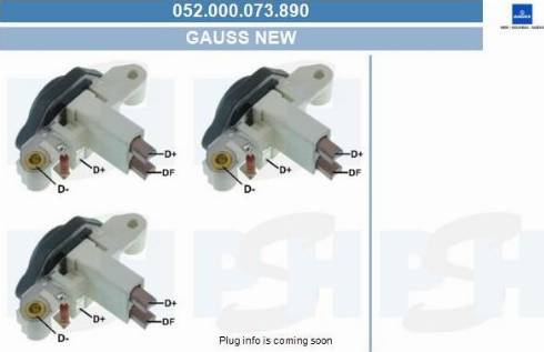 PSH 052.000.073.890 - Voltage regulator, alternator car-mod.net