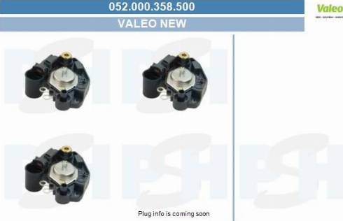 PSH 052.000.358.500 - Voltage regulator, alternator car-mod.net
