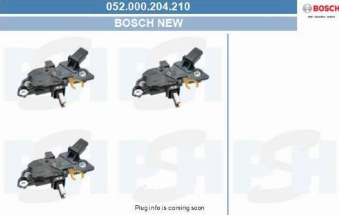 PSH 052.000.204.210 - Voltage regulator, alternator car-mod.net